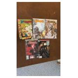 DC Comic Books Lot, 5 Different Comics