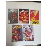 The Flash Comic Book Lot, 5 Comics DC Comics Publishing