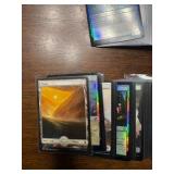 Magic The Gathering Foils and Full Art Land Lot, Lots of Great Cards for Decks or Collecting