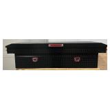 Weather Guard 72in. Saddle Truck Box, Gloss Black, Model# 127-5-04 #5864924 Msrp $1,204.00