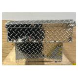 Northern Tool + Equipment Crossover Truck Toolbox with Removable Tray, 69in. x 20in. x 13in., Aluminum, Diamond Plate, Pull Handle Latches #41897 Msrp $409.99