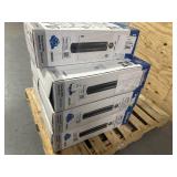 DuraVent Lot of 7- 6DVL-46TA Double-Wall Black Stive Pipes with Telescoping Length 29  to 46