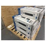 DuraVent Lot of 7- 6DVL-46TA Double-Wall Black Stive Pipes with Telescoping Length 29  to 46