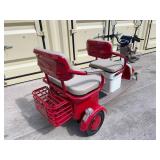 2026 SDLANCH Electric Tricycle Mini Golf Cart (IRGC40) - Red