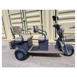2026 SDLANCH Electric Tricycle Mini Golf Cart (IRGC40) - Purple