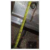 Stainless steel sink with faucet