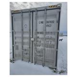 CIMU0878306 // Sea Container with 4 Side Doors, 40HC, Single Trip