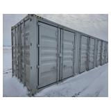 CIMU0878306 // Sea Container with 4 Side Doors, 40HC, Single Trip