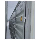 CIMU0880514 // Sea Container with 4 Side Doors, 40HC, Single Trip