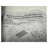 EXTREME MAX MOTORCYCLE JACK WITH DOLLY