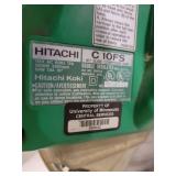 Hitachi C10FS (602689) 10" Slide Compound Saw, Untested/As Is
