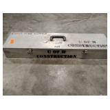 Tool Box Labeled "Glass Tube Cutter" (602665) See Description
