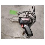 Lot of Porter Cable (602842) Heavy Duty Random Orbit Sander and Weller Tool, Model D550, with Bag