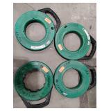 Lot of Nine Sets (602976) Used, Various Remaining Lengths, Various Thickness; Unknown