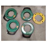 Lot of Nine Sets (602976) Used, Various Remaining Lengths, Various Thickness; Unknown