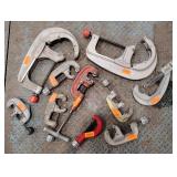 Lot of Various Metal Clamps (602952)