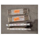 Lot of Four Angled Measuring Sticks (602923)