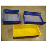 Lot of Three Empty Organizers (602817)
