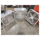 Lot of Three Fans (603207)