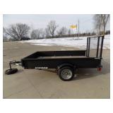 Karavan 5' x 8' Solid Side Utility Trailer