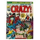 1973 Crazy! #1 - Marvel - Featuring The Beatles!
