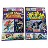 Four Star Spectacular #4 & Super Team Family #4 - Giant DC Comics
