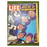 1963 Life Magazine, January Minnesota Vikings "In the Huddle" - Great Coffee Table Piece