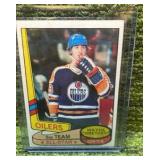 1980 Topps, NHL Wayne Gretzky Oilers -second year team All-Star