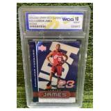 2003 -04 Upper Deck Superstars, LeBron James rookie RC GEM-MT 10 Cleveland Cavaliers limited insert!