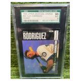 1994 Upper Deck Collectors Choice Alex Rodriguez rookie RC, SGC graded 9, Seattle Mariners