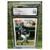 1993 Bowman Ken Griffey Jr. CGC graded GEM MINT 10 Seattle Mariners
