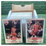 1990-91 Fleer Basketball Set(#1-198) Jordan