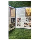 1998 Mark Maguire and Sammy Sosa Home Run Record Breaking Year Booklet with two GOLD cards