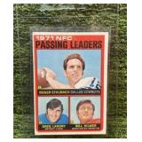 1972 Topps, NFL Roger Staubach, Dallas Cowboys QB HOF