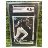 2018 Bowman Chrome Draft LUIS  ROBERT SGC graded 9.5 Chicago White Sox