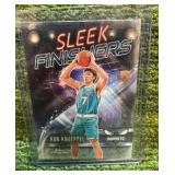 2025–26 Topps Chrome Basketball KON KNUEPPEL Sleek Finishers RC rookie card, Charlotte Hornets