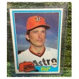 1981 Topps MLB Nolan Ryan Houston Astros HOF