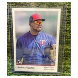 2016 Topps Archives Snapshots MIGUEL SANO Autograph Minnesota Twins /100