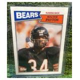 1987 Topps NFL, Walter Payton Chicago Bears HOF