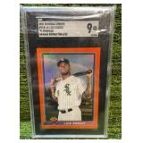 2021 Bowman Chrome LUIS ROBERT orange refractor #6/25 SGC graded 9