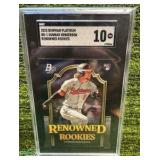 2023 Bowman Platinum GUNNAR Henderson, Renowned Rookies SGC graded 10