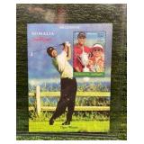 Tiger Woods Millennium SOMALIA Stamp