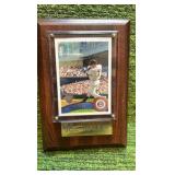 Joe Mauer Plaque, Minnesota Twins with Topps Baseball Card