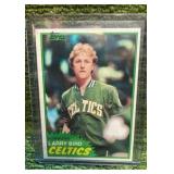 1981 Topps, Larry Bird Boston Celtics Legend Rookie