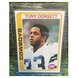 1978 Topps, Tony Dorsett Rookie Card Dallas Cowboys HOF