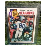 1979 Topps NFL Steve LA RGENT Seattle Seahawks WR All Pro