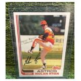 1982 Topps Nolan Ryan Houston Astros HOF Pitcher