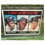 1967 Topps AL Batting Leaders, Frank Robinson, Tony Oliva