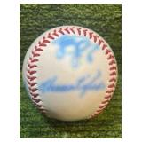 Harmon Killebrew Autograph, along with other Twins, Michael, Kadeer, and more . poor condition autographs have faded, but still COOL!