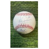 Multiple autograph baseball by…